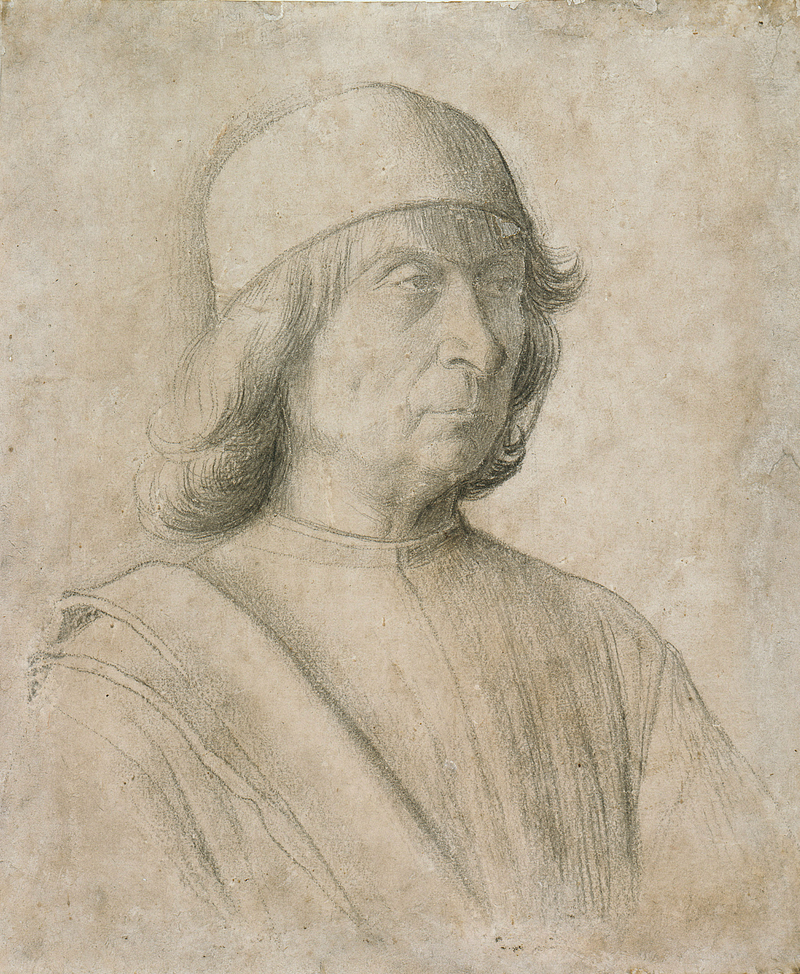 Gentile Bellini's self-portrait