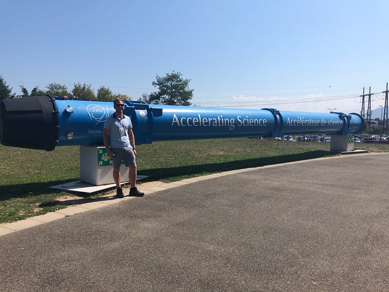 Visiting CERN to explore quantum physics