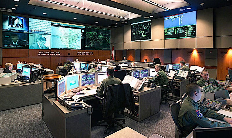 NORAD Command Center and its historical significance