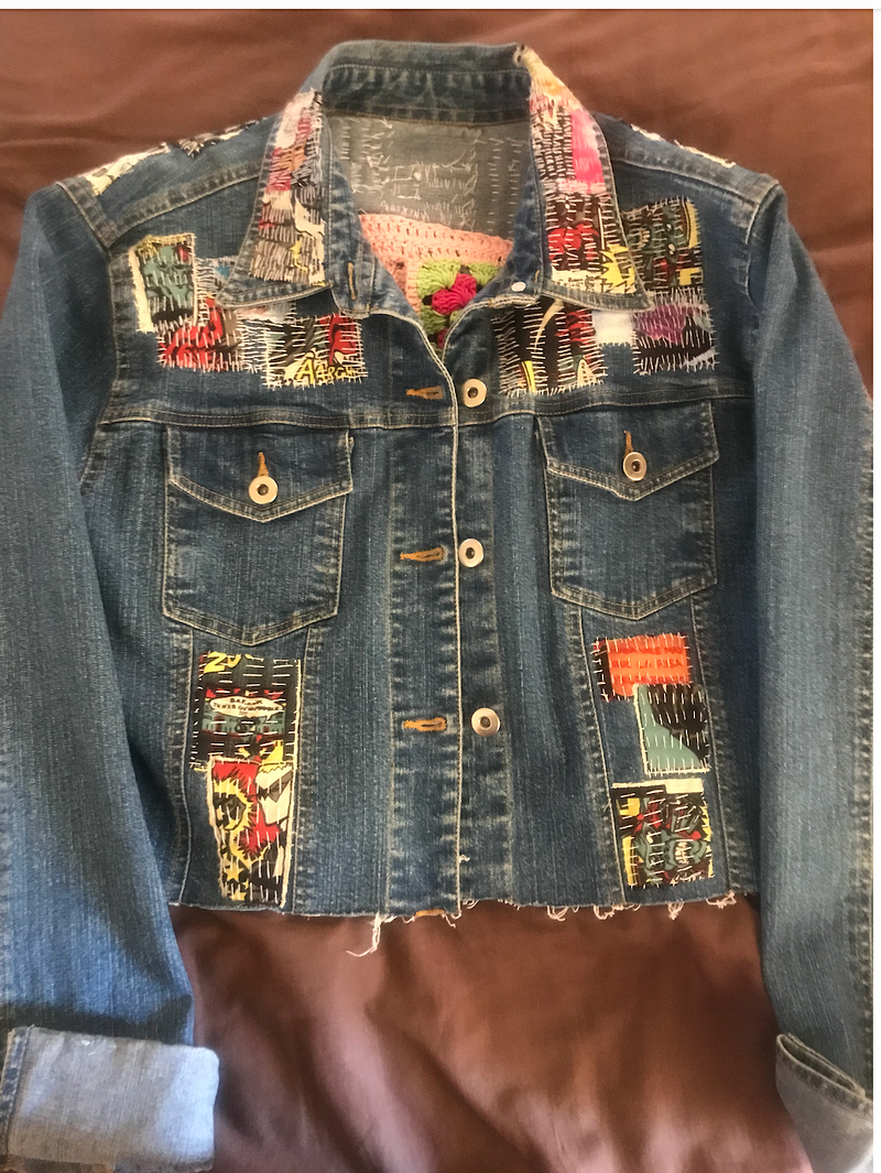 My uniquely decorated jacket inspired by BTS