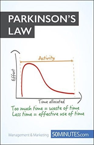 Concept of Parkinson's Law in time management