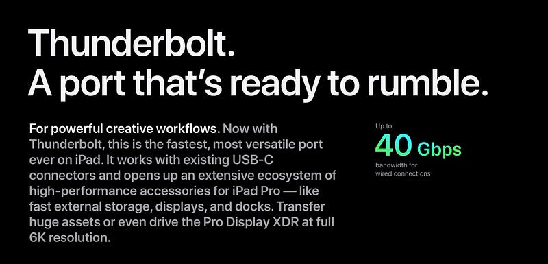 Thunderbolt and USB 4 Connectivity