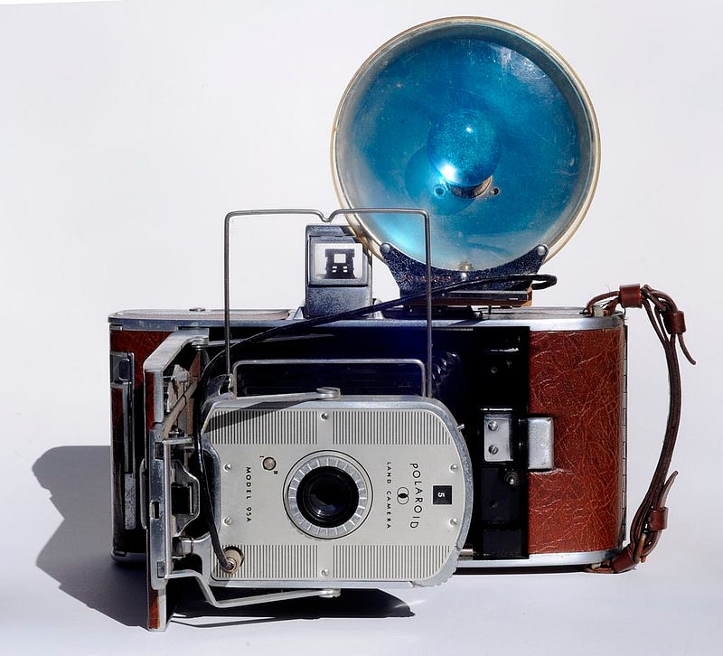 The revolutionary Model 95A Polaroid Land Camera