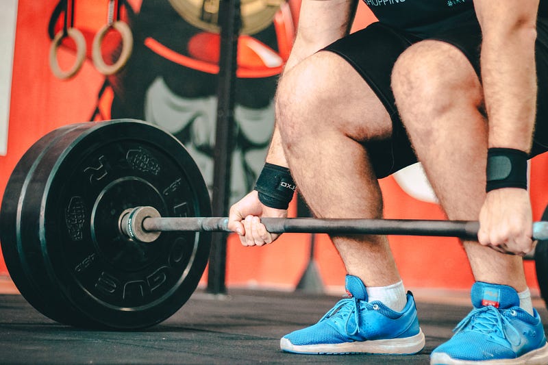 Barbell Setup for Deadlift