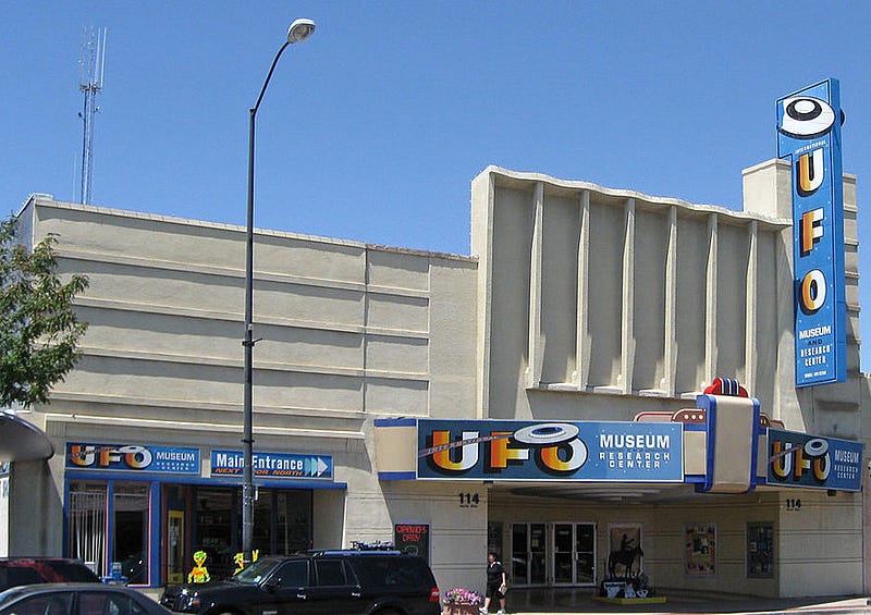 International UFO Museum and Research Center in Roswell, New Mexico