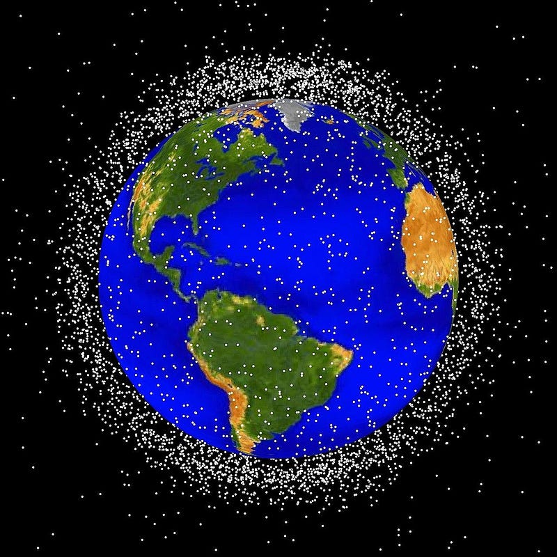 Monitoring space debris