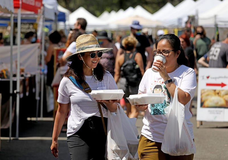 Farmers Market in Irvine Regional Park