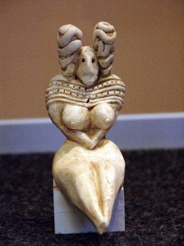 Terracotta figurine from Mehrgarh related to fertility