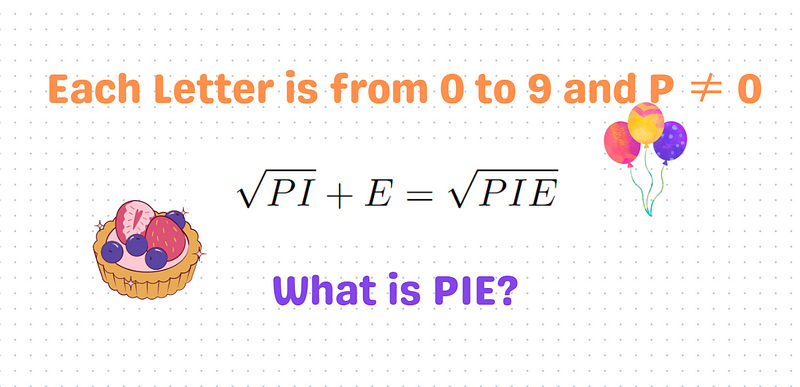 Math puzzle illustration