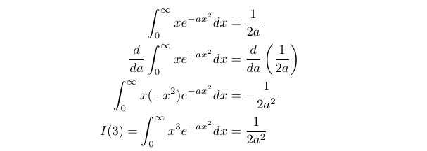 Differentiation leading to I(3)