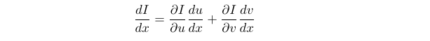 Chain rule application