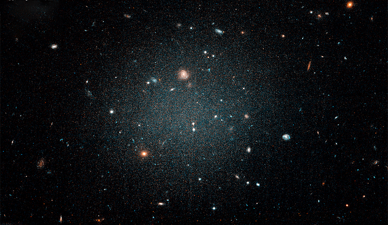 An image of the DF2 galaxy, showcasing its unique characteristics.